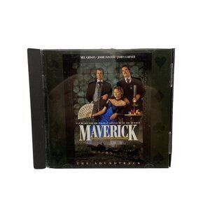 Maverick Soundtrack CD 1984 EX Randy Newman Waylon Jennings Good Condition